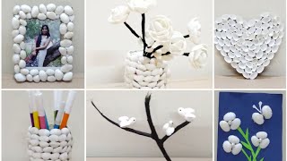 6 Home Decorating Ideas With Seashell  Seashell Craft Ideas  Easy Handmade Seashell Craft [upl. by Anilatsyrc]