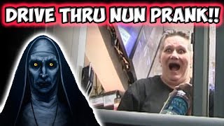 DRIVE THRU NUN PRANK [upl. by Akedijn]