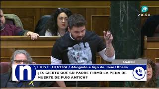 Gabriel Rufián denunciado por mentir sobre el franquismo [upl. by Algie]