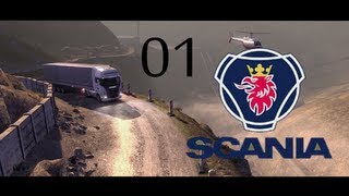 001 Lets Play Scania Truck Driving Simulator [upl. by Ittam]