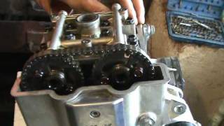 01 Dismantling engine Kawasaki KLX 650mpg [upl. by Kristel]