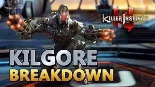 Kilgore  Gameplay Breakdown  Killer Instinct [upl. by Yelekreb]