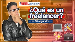 ¿Qué es un freelancer  Cómo trabajar en línea desde casa shorts [upl. by Ahsenahs282]