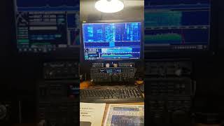 HF Panadapter on the Yaesu FT950 running HD SDR [upl. by Aliehs]