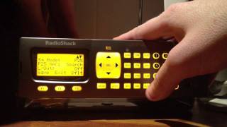 How to program a Radio Shack Pro197 Digital Trunking Scann [upl. by Adnam53]