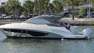 Sleek SCHAEFER 400 With 3 Outboards quotTHE SECRETquot In Saint Petersburg Florida On Memorial Day Weekend [upl. by Aniara51]