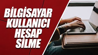 WİNDOWS 10 KULLANICI HESABI KALDIRMA GÜNCEL YENİ YÖNTEM [upl. by Orecic]