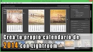 433 Crea tu propio calendario de 2014 desde Lightroom [upl. by Aylmar]