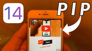 iOS 14  How to enable PIP for Youtube App  Ft Siri Shortcut [upl. by Auqinet]