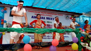 Pedal Mari Mari Bihu Dance Modern Meghalaya [upl. by Enialb]