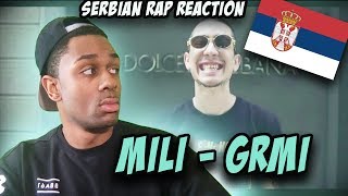 REACTING TO SERBIAN RAP Mili  GRMI [upl. by Morry497]