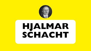 How to Pronounce Hjalmar Schacht Correctly [upl. by Mahalia]