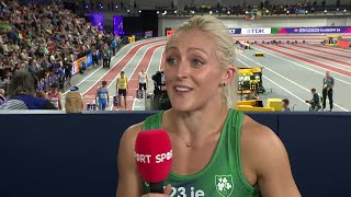 Sarah Lavin on being the fifth fastest 60m hurdler in the world [upl. by Ahsaek]