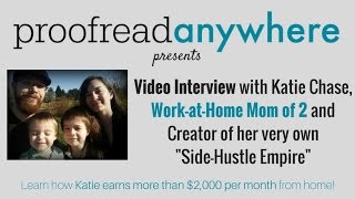 Interview with Katie Graduate of Proofread Anywhere [upl. by Atined]