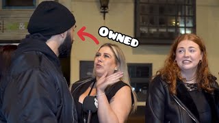 Toxic Woman Slaps Man amp Instantly Regrets It [upl. by Nayr]