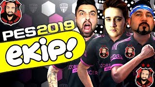 KRALLAR GERİ DÖNDÜ  PES 2019 EKİP COOP [upl. by Hgieliak949]