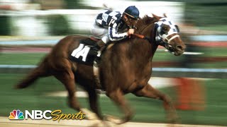 Secretariats recordbreaking 1973 Kentucky Derby run FULL RACE  NBC Sports [upl. by Bathsheeb]