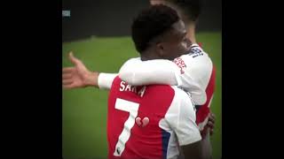 Saka vs Nottingham Forest football edit futbol viralvideo premierleague TaqiArsenalFan18fyp [upl. by Patience]