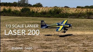 Laser 200 RC Plane Lanier 13 Scale [upl. by Bel]