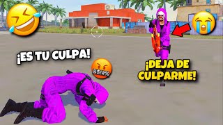 CULPO A MI NOVIA CADA VEZ QUE ME TUMBAN 😂 BROMITA FREE FIRE [upl. by Amapuna350]