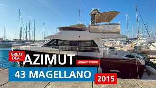 Azimut Magellano 43 2015 for sale [upl. by Bartram]