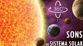 SONS DO SISTEMA SOLAR EM 360º [upl. by Ybrik]