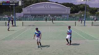 2019 萩原旗争奪西日本公認ソフトテニス大会 男子準々決勝3 [upl. by Ainessej964]