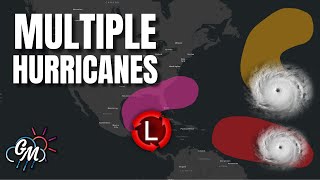 Multiple HURRICANES Are Likely To Form This Week [upl. by Zenas]