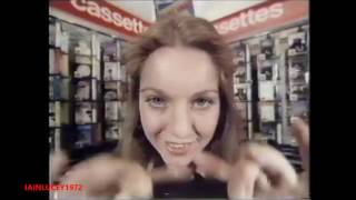 WOOLWORTHS TV ADVERT 1970s 100 hottest cassette tapes 8 track cartridges 35p off THAMES TV HD 10 [upl. by Hgielak127]