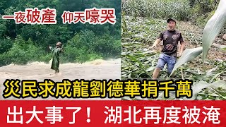 出大事了！長江流域水位高漲之際，湖北恩施又降暴雨，全城被淹  有人損失幾百萬，一夜之間破產，仰天嚎哭  災民喊話成龍劉德華每人捐1000萬 [upl. by Ardnohs]