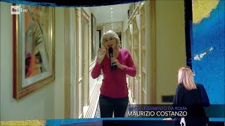 Maria De Filippi ecco il frigo col gelato di Maurizio Costanzo  Che tempo che fa 11112018 [upl. by Yrrad]