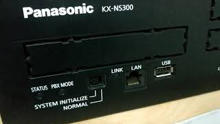 How Cara ResetPanasonic KXNS300Smart Hybrid PABXSecara ManualBangla Tutorial [upl. by Annairdna921]