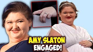 CONGRATS 1000lbs Sisters Amy Slaton ENGAGED As She Shows Off HUGE Ring After Arrest [upl. by Asirahc]