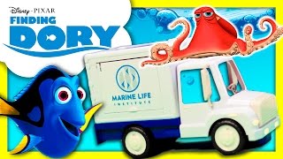 FINDING DORY Finding Dorys Aquarium Truck Adventure to the Ocean Finding Dory Video Toy Unbo [upl. by Eile]