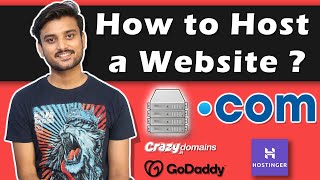 How to Host a Website   How to Buy a Domain  Step By Step Guide Explained   Hindi [upl. by Ennair]