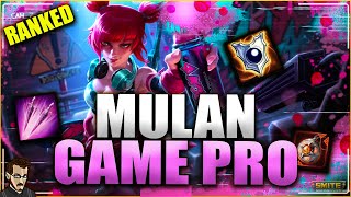 LE BUILD EXPLOSIF DE FINEOKAY EN RANKED  ► GAME PRO MULAN SMITE FR [upl. by Ayyidas508]