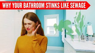 5 Potential Reasons Your Bathroom Smells Like Sewage [upl. by Devinna]