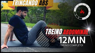 Treino ABDOMINAL INTENSO🔥  HIIT  INICIANTES  ABS completo  12 MINUTOS [upl. by Mickey]