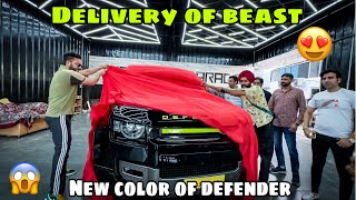 Taking Delivery of Our New Defender 😍Color hi change karwa diya 😱 ​ElvishYadavVlogs [upl. by Wells]