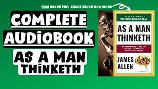 As A Man Thinketh Full Audiobook  Free Kindle PDF Download ❤️❤️❤️ [upl. by Doraj]