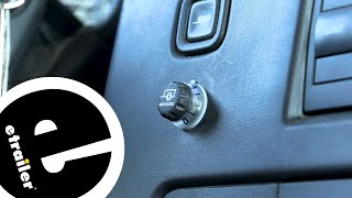 etrailer  Redarc TowPro Liberty Brake Controller Installation  2015 Chevrolet Express Van [upl. by Jenny]