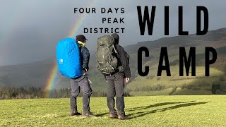 PEAK DISTRICT WILDCAMPING 3 NIGHTS [upl. by Westleigh]