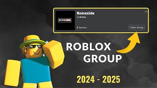 Easy way to get Roblox Groups 2024  2025 [upl. by Reider]