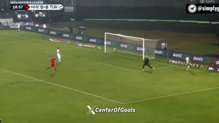 Nikola Krstovic Goal Montenegro Vs Turkey 10 All Goals Analysis amp Extended Highlights [upl. by Lehcir]