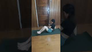 2 intense workout for bloated stomach weighted [upl. by Annayrb11]