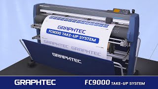 Graphtec FC9000 TakeUp System [upl. by Jeggar]