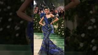 Zendaya Brings The Drama In A Fierce Way  The Met Gala 2024 zendaya fashionpolice metgala2024 [upl. by Burn]