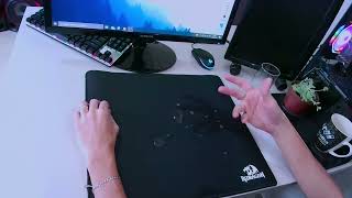 UNBOXING Mouse Pad REDRAGON Flick L [upl. by Eilsek]