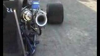 GSXR 1100cc kart TURBO warm up for first run [upl. by Tormoria]