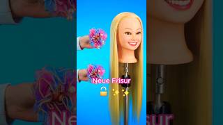 Neue Frisur 🔓🤩 neue frisur frisuren frisurentutorial haare haartutorial shorts [upl. by Rugg870]